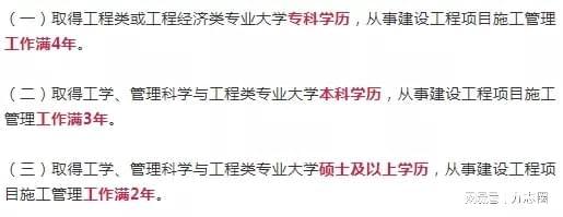一建报考条件网